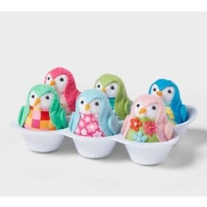 Target Spritz Easter 7 Piece Fabric Birds Egg Carton Featherly Friends 2025 New